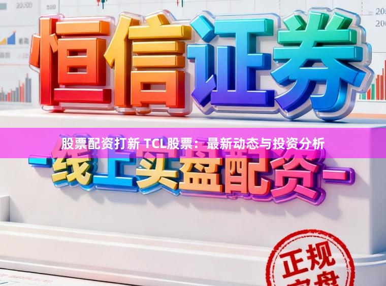 股票配资打新 TCL股票:最新动态与投资分析