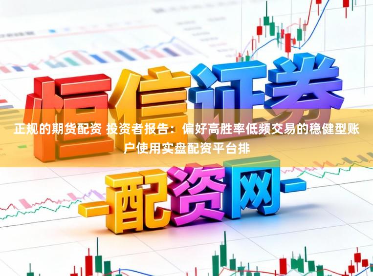 正规的期货配资 投资者报告:偏好高胜率低频交易的稳健型账户使用实盘配资平台排