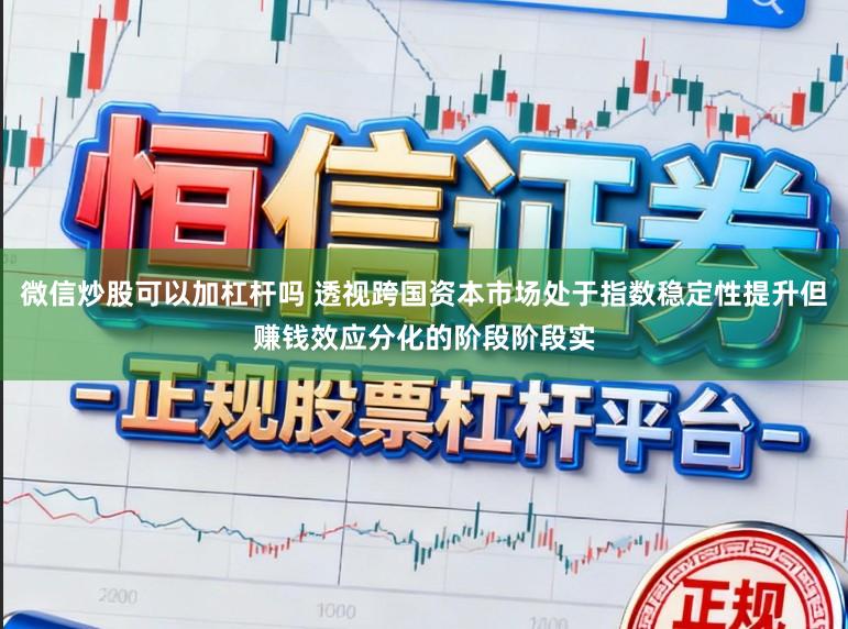 微信炒股可以加杠杆吗 透视跨国资本市场处于指数稳定性提升但赚钱效应分化的阶段阶段实