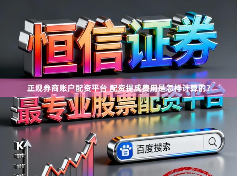 正规券商账户配资平台 配资提成费用是怎样计算的？